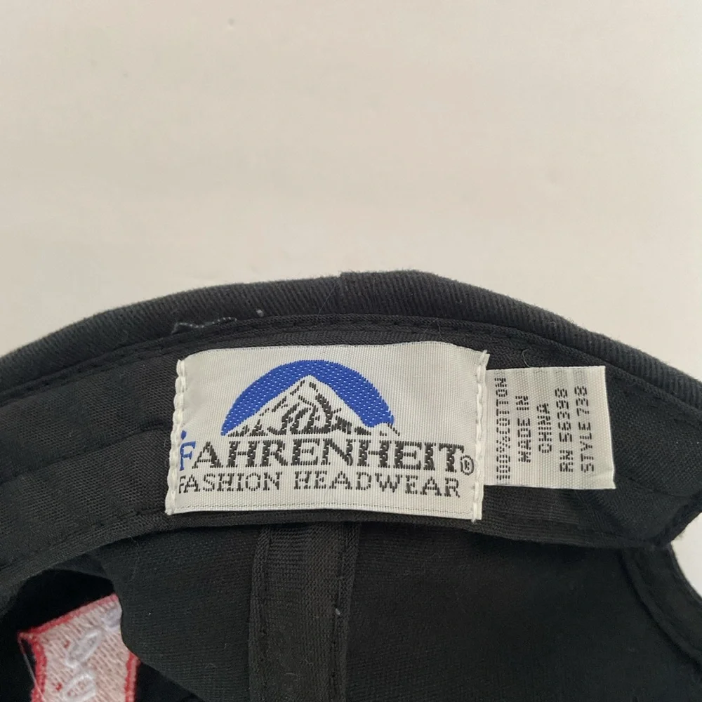 Red Stripe Baseball Hat OSFM